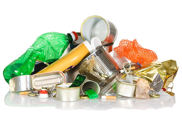 Garbage - Recycling Using plastic is dangerous for nature stock pictures, royalty-free photos & images